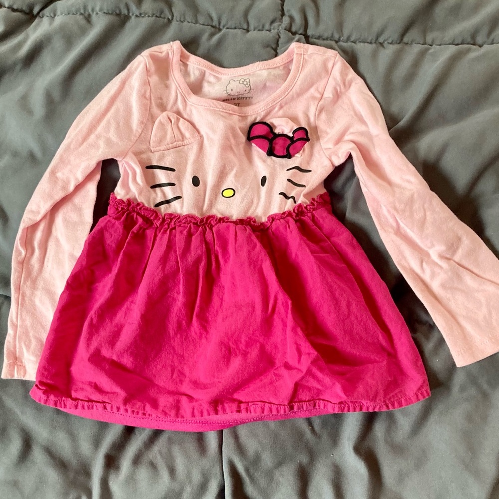 Hello Kitty long sleeve tunic 3T